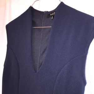 Love J fitted dress. Size small. Navy blue.